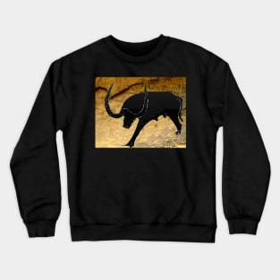 Neolithic Buffalo of Oran Crewneck Sweatshirt